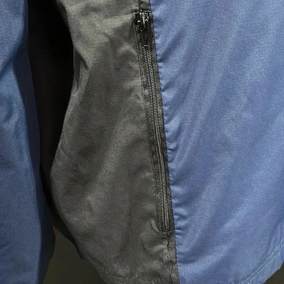 Style & Co. Hooded raincoat,zip front,hip pockets, chest pocket, hidden hood zip - Picture 7 of 13